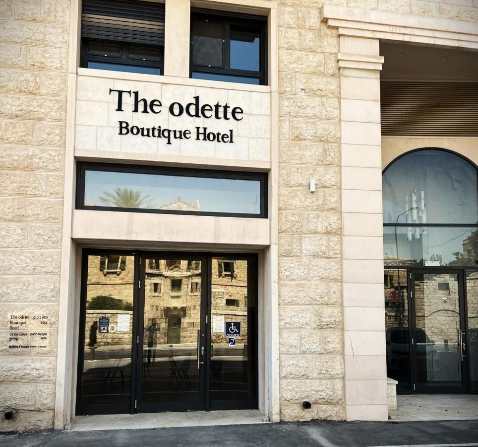 The Odette Boutique Hotel Ierusalim Exterior foto